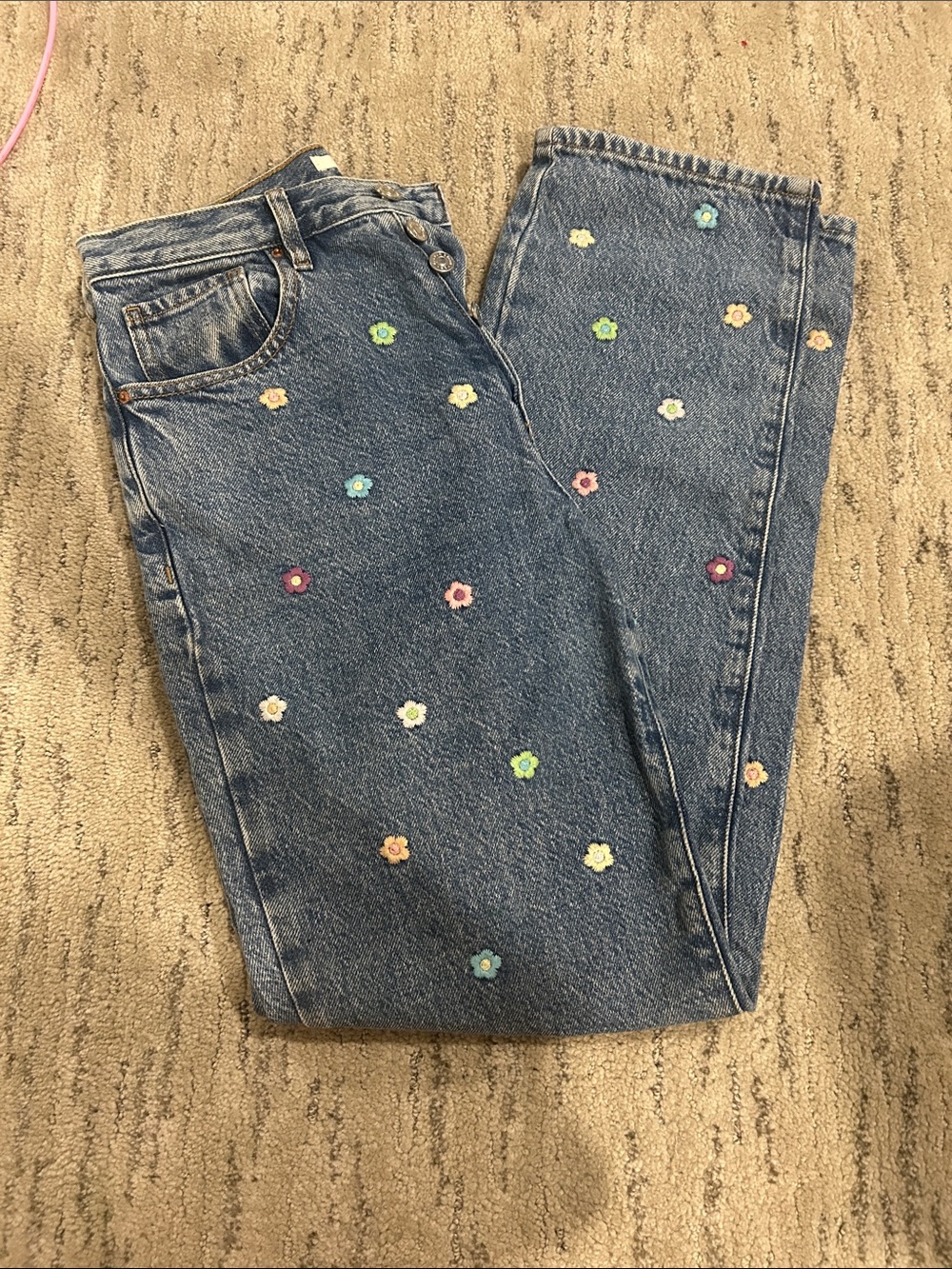 PacSun Embroidered High-Rise Women’s Jeans